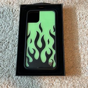 iphone 11 green flames wildflower case!